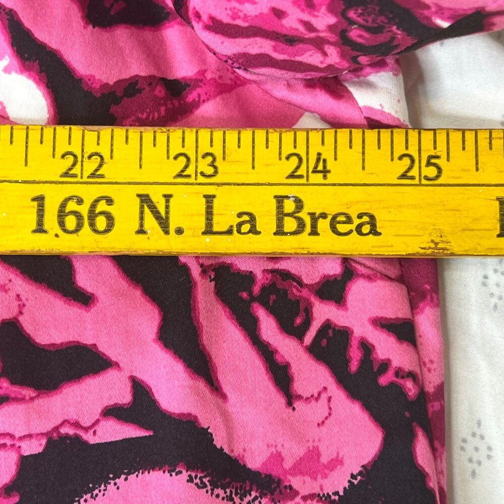 Liz & Me Platinum Collection18/20 IX Pink Black Abstract Short Sleeve Career NWT - Picture 7 of 9